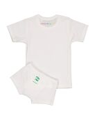 T-Shirt & Boxer Verseau blanc