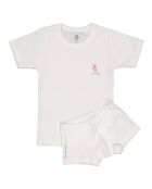 T-Shirt & Boxer Capricorne blanc