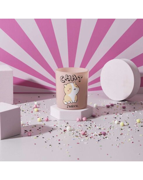 Bougie parfumée Bijou coloris aléatoire Kawaii multicolore