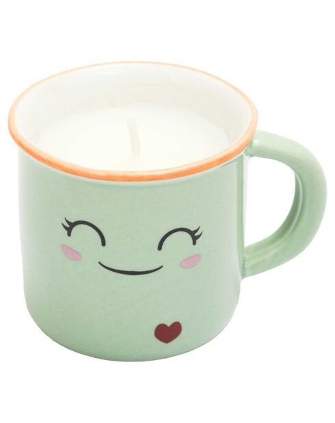 Bougie parfumée Tasse Kawaii coloris aléatoire multicolore
