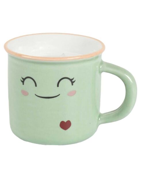 Bougie parfumée Tasse Kawaii coloris aléatoire multicolore