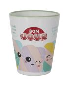 Gobelet expresso céramique Kawaii modèle aléatoire 7cl blanc/multicolore