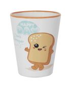 Gobelet expresso céramique Kawaii modèle aléatoire 7cl blanc/multicolore