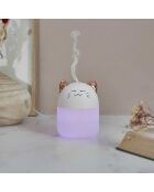 Kawaii witte LED-diffuser voor katten