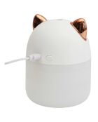 Kawaii witte LED-diffuser voor katten