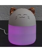 Kawaii witte LED-diffuser voor katten