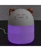 Kawaii witte LED-diffuser voor katten