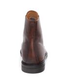 Boots en Cuir Aruso marron