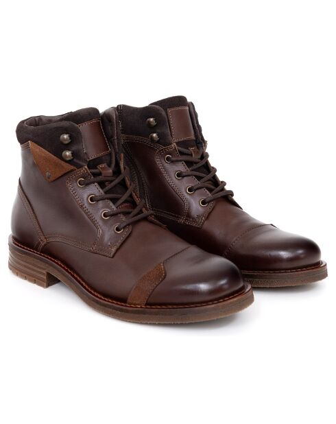 Boots en Cuir Bakmin marron