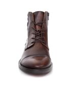 Boots en Cuir Baruso marron