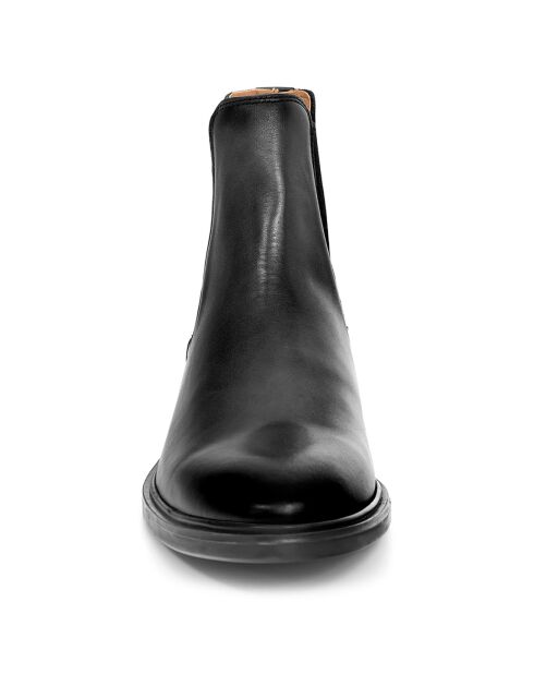 Chelsea Boots en Cuir Baza noires