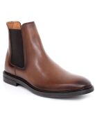 Chelsea Boots en Cuir Baza camel