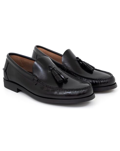 Mocassins en Cuir Begorla noirs