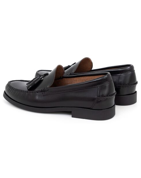 Mocassins en Cuir Begorla noirs