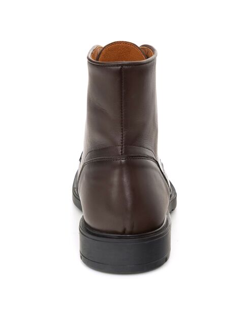 Boots en Cuir Bensara marron
