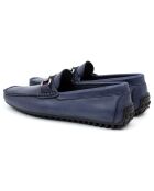 Mocassins en Cuir Berak bleus