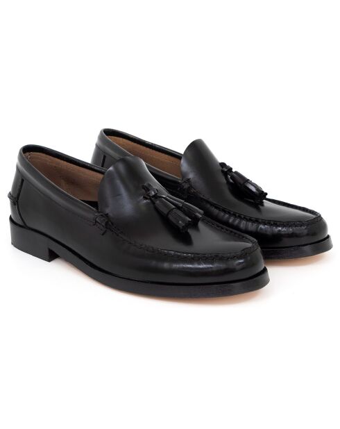 Mocassins en Cuir Besorla noirs