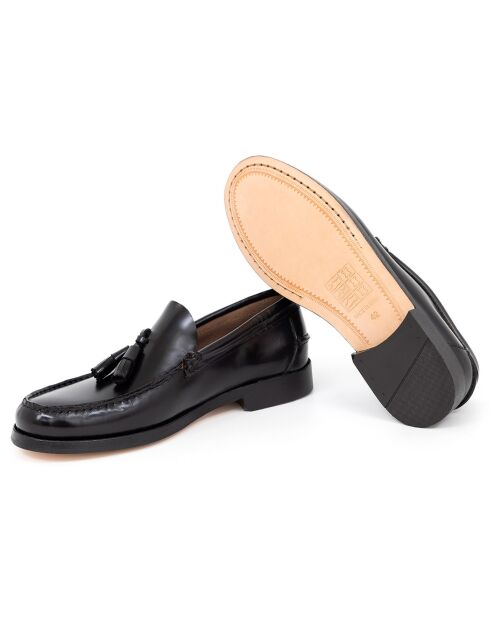 Mocassins en Cuir Besorla noirs