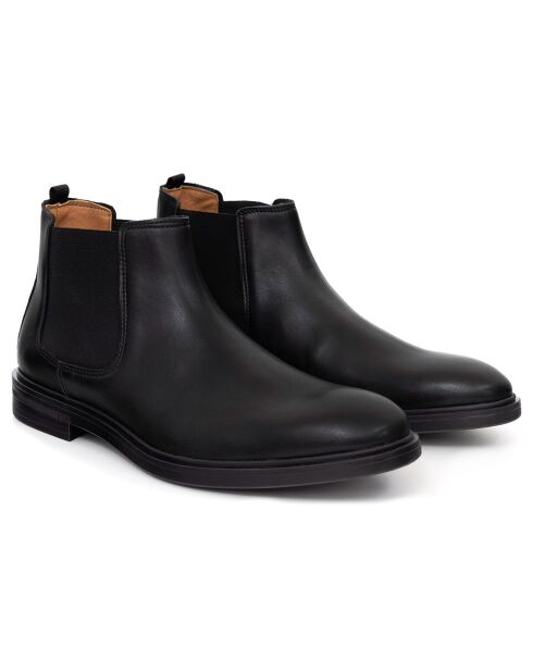 Chelsea Boots en Cuir Brato noires