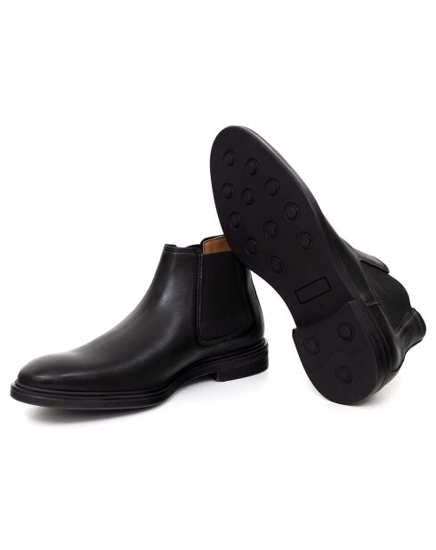 Chelsea Boots en Cuir Brato noires