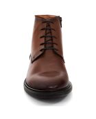 Boots en Cuir Bravi marron