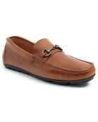 Mocassins en Cuir Bulan camel