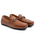 Mocassins en Cuir Bulan camel