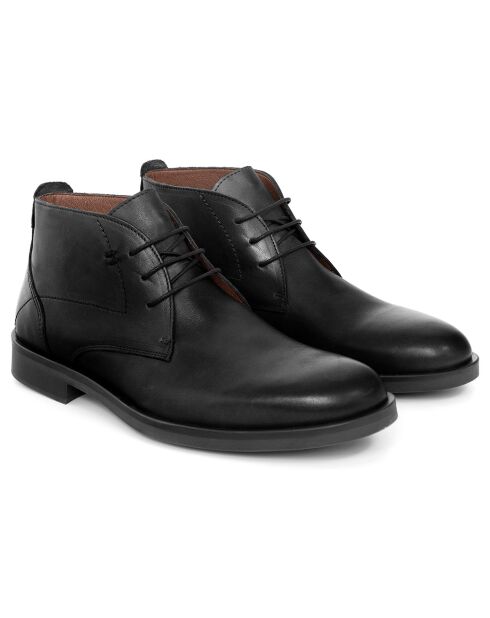 Boots en Cuir Buvori noires