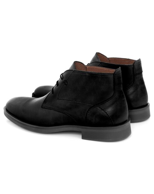 Boots en Cuir Buvori noires