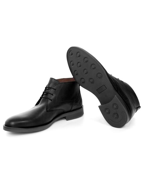 Boots en Cuir Buvori noires