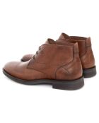 Boots en Cuir Buvori camel