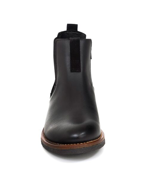Chelsea Boots en Cuir Cavoli noires