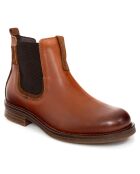 Chelsea Boots en Cuir Cavoli camel