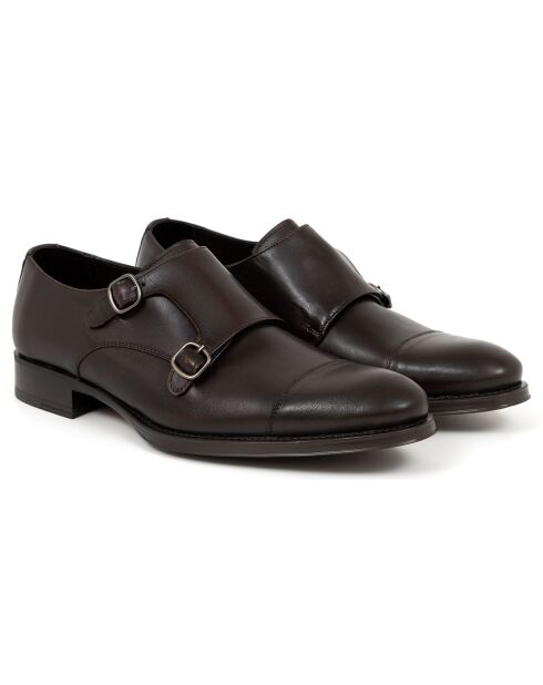 Monks en Cuir Crasamil camel