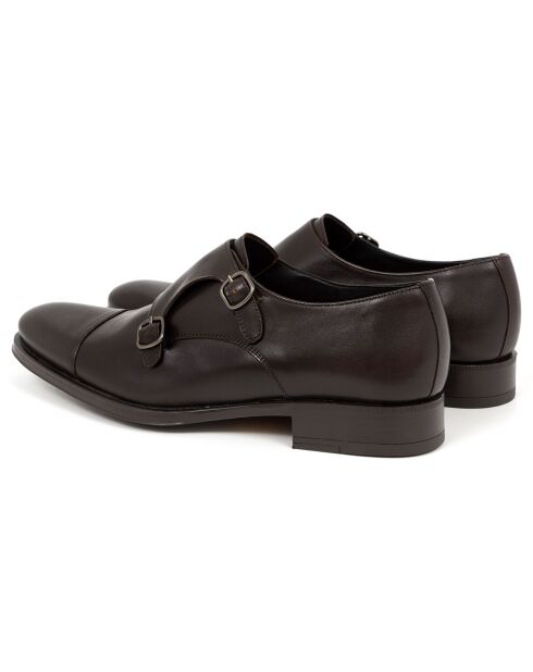 Monks en Cuir Crasamil camel