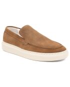 Mocassins en Cuir Danesio camel