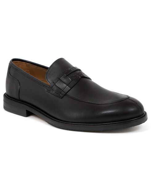 Mocassins en Cuir Degano noirs
