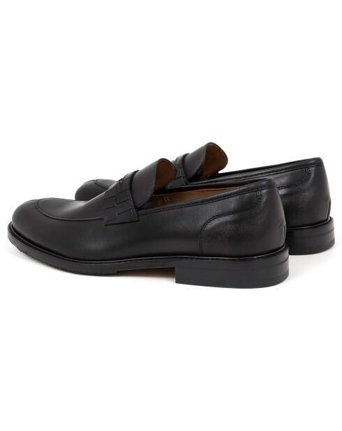Mocassins en Cuir Degano noirs