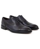 Derbies Oxford en Cuir Dena bleus
