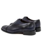 Derbies Oxford en Cuir Dena bleus