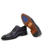 Derbies Oxford en Cuir Dena bleus