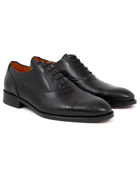 Derbies Oxford en Cuir Dena noirs
