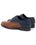 Derbies Oxford en Cuir Destro camel
