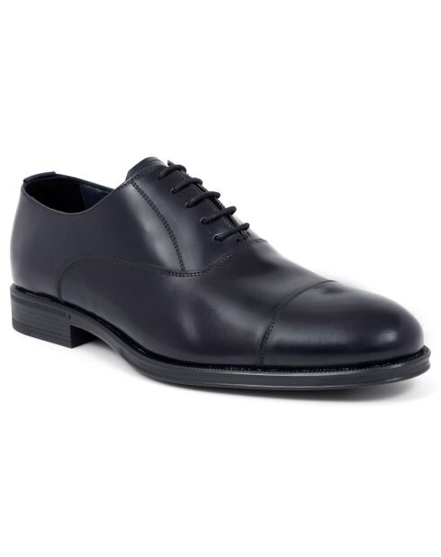 Derbies Oxford en Cuir Diano bleus