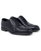 Derbies Oxford en Cuir Diano bleus