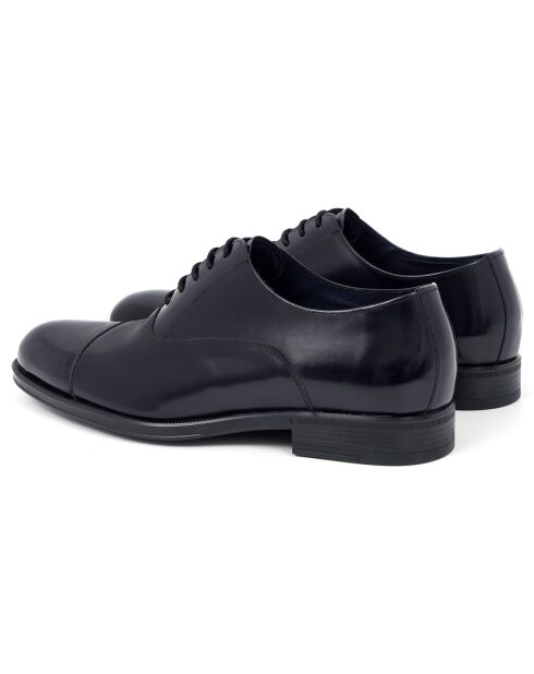 Derbies Oxford en Cuir Diano bleus