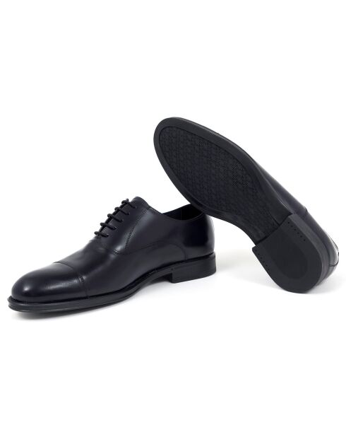 Derbies Oxford en Cuir Diano bleus