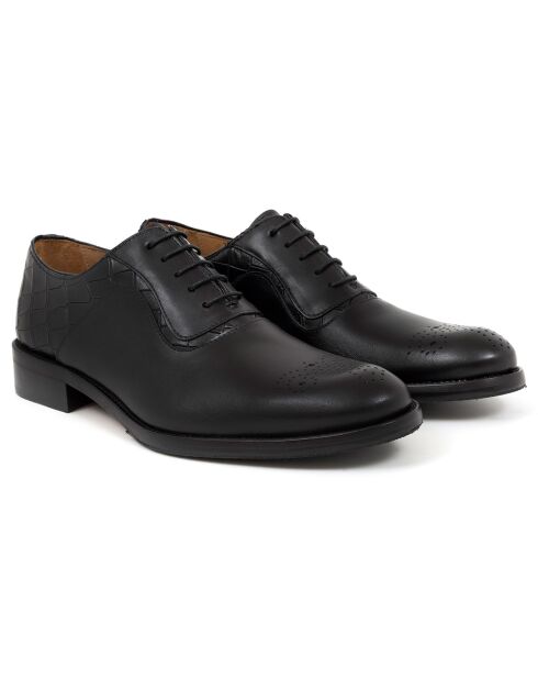 Derbies Oxford en Cuir Dicoco noirs