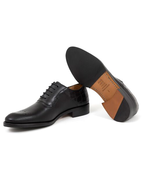 Derbies Oxford en Cuir Dicoco noirs