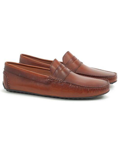 Mocassins en Cuir Edel marron